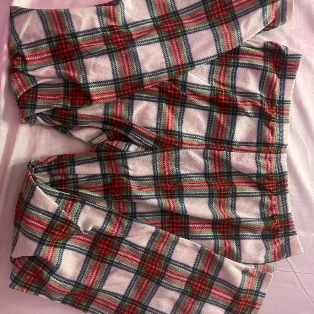 Plaid Christmas Pajama Pants in Red and Green 🌲❤️